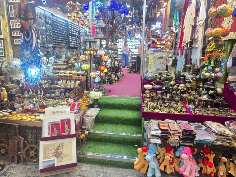 Shops in Muttrah Souq, Muscat